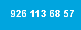 926 113 68 57